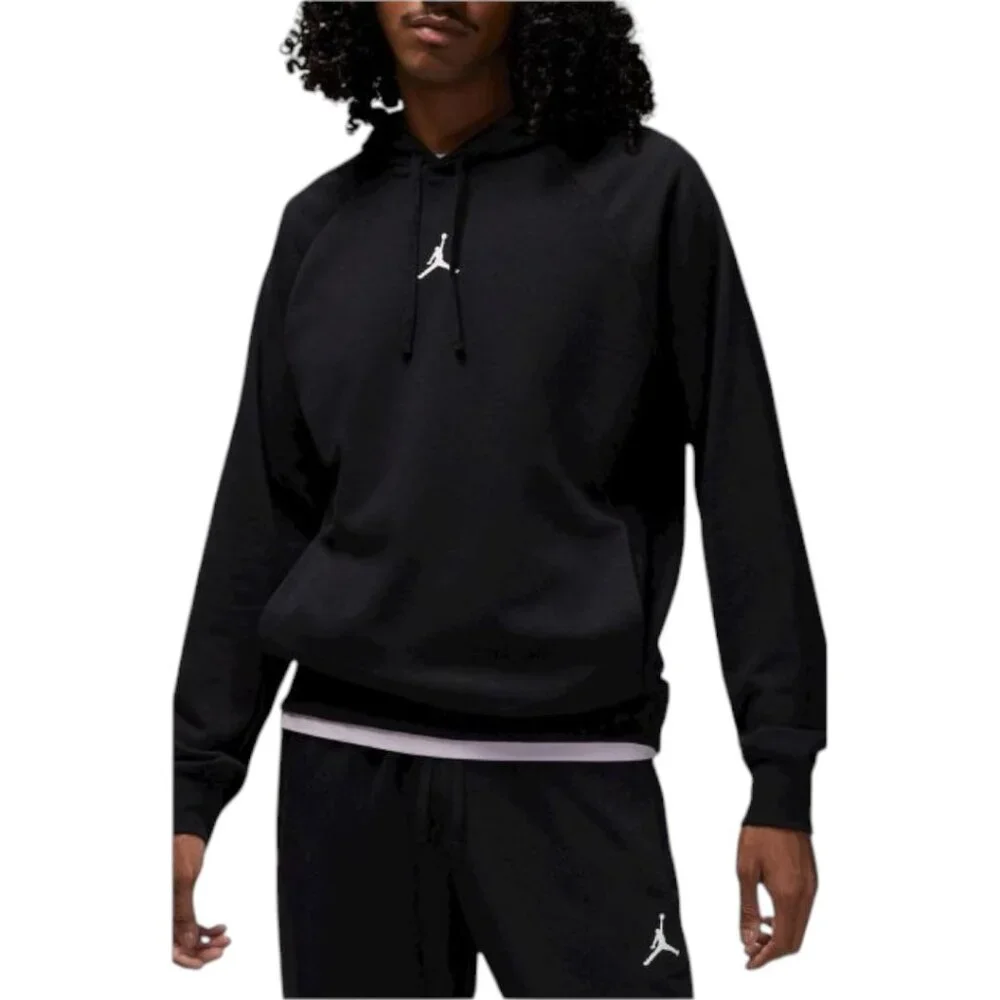 Air Jordan Mens 2 PC Tracksuit Dri-fit Matching Outfit Set Black Lightweight NWT